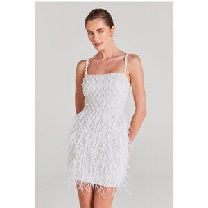 Nadine Merabi Carrie White Dress - Size S/M (6)